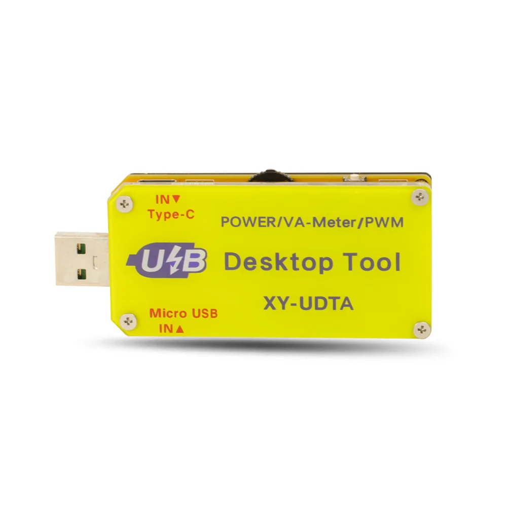 XY-UDTA CNC USB 전압 스텝 업 다운 전원 공급 모듈 1.44인치 LCD 디스플레이 15W 볼트미터 암페어미터 쿨로미터 PWM 제너레이터