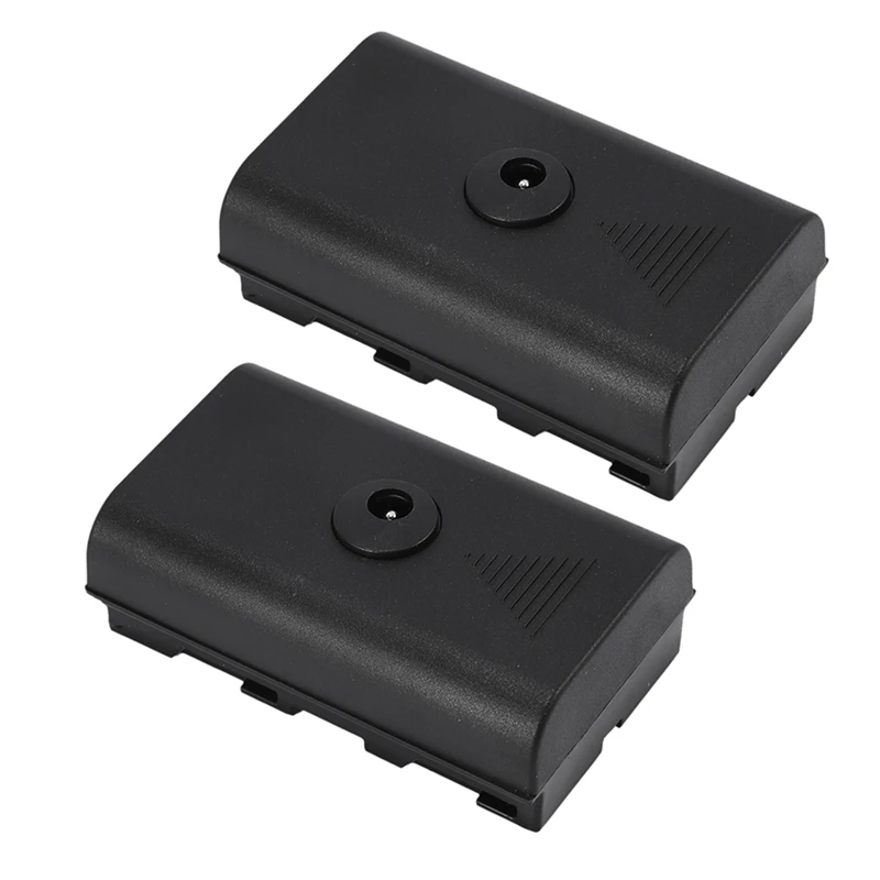 

2X NP-F Dummy Battery DC Coupler With Extendable Cable For NP-F970 NP-F960 NP-F770 F750 F550