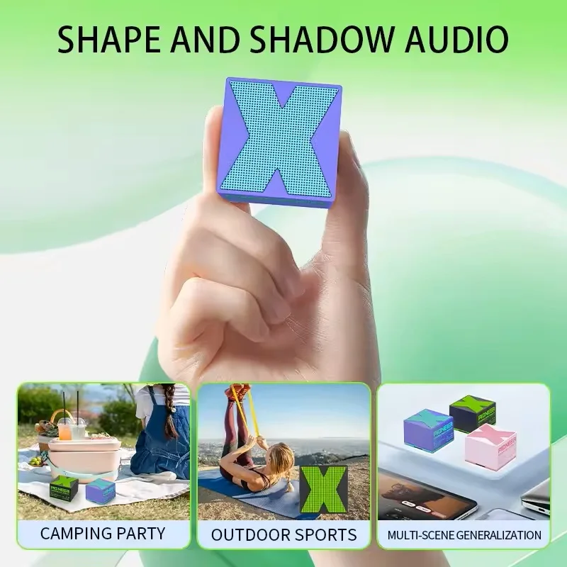 Portable Wireless Mini Bluetooth Speaker Small Sound Column Musical Box Subwoofer Lamp Caixa De Som For Car Audio Acoustics USB - 3