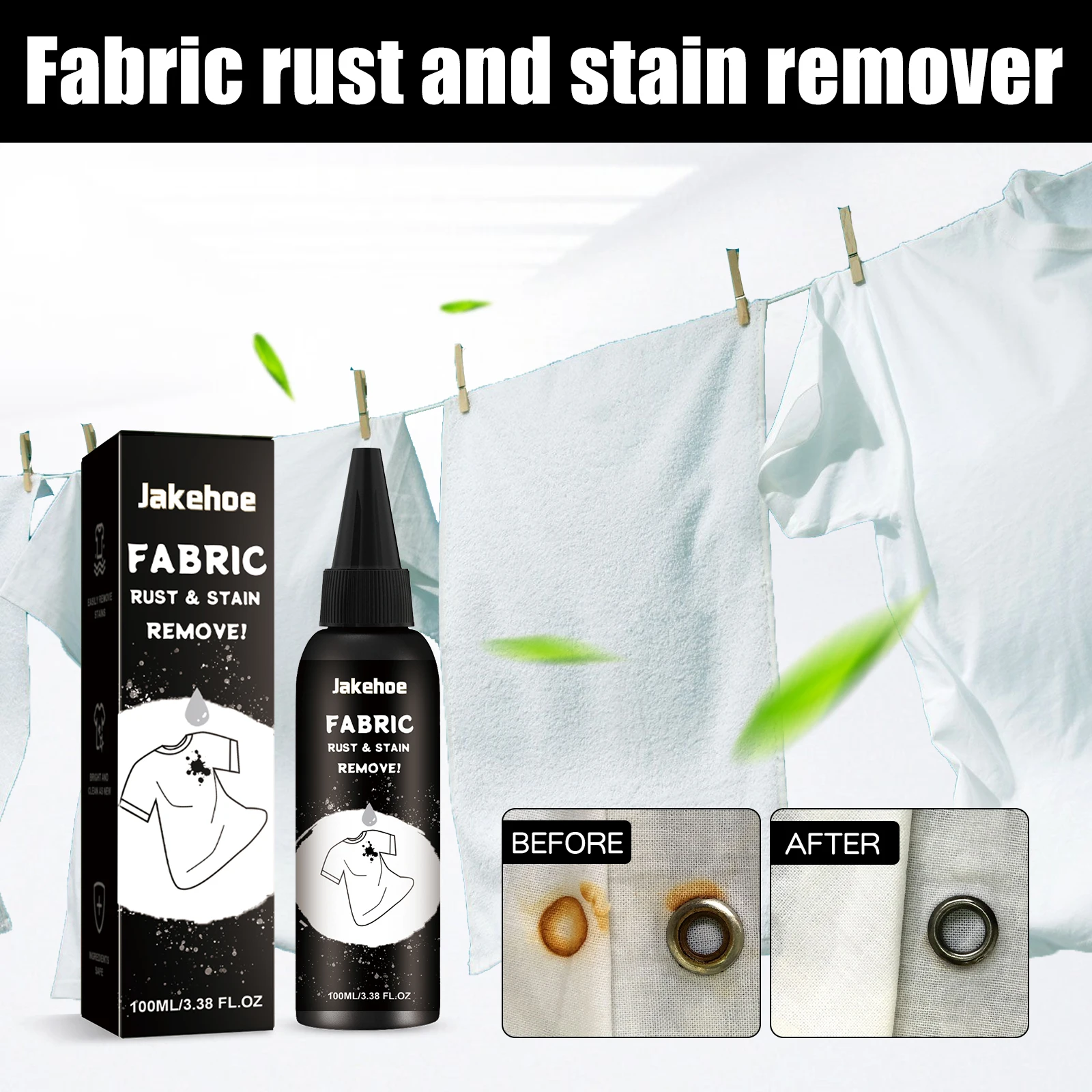 Multipurpose Fabric Stain Remover for Clothes and Textiles