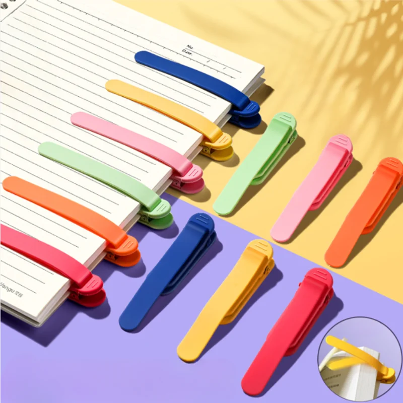 1/3/6pcs Smart Silicone Bookmark For Reading Lovers Men Women silicone bookmark