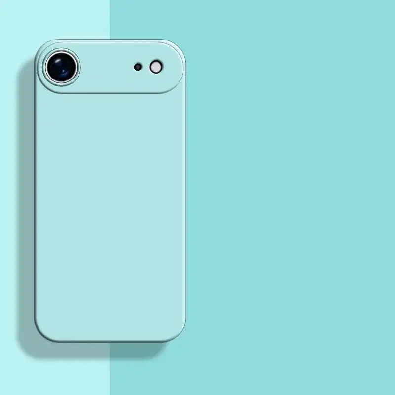 Premium Shockproof Liquid Silicone Rubber Back Cover for iPhone - Original AIR Case Design