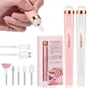 5 in 1 Electric Nail Polish Drill Machine With Light Portable Mini Electric Manicure Art Pen Tools For Gel Remover 1