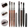Wood Gel Painting Brush Nail Art for Gel Tip Extension Acrylic Builder Accessory Nail Art Brushes Manicure UV Gel Nails Brush 2