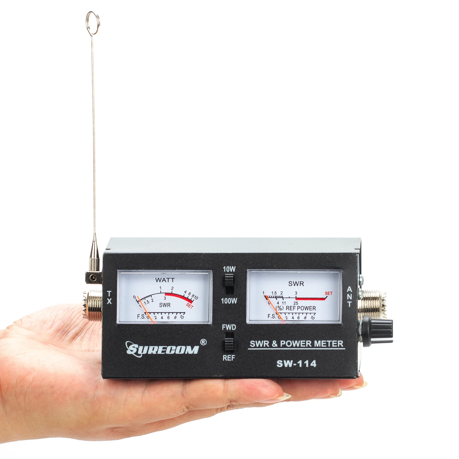 

Frequency Counter Meter for Surecom SW-114 SWR/RF/Field Strength Test Power Meter for Relative Analog With Antenna
