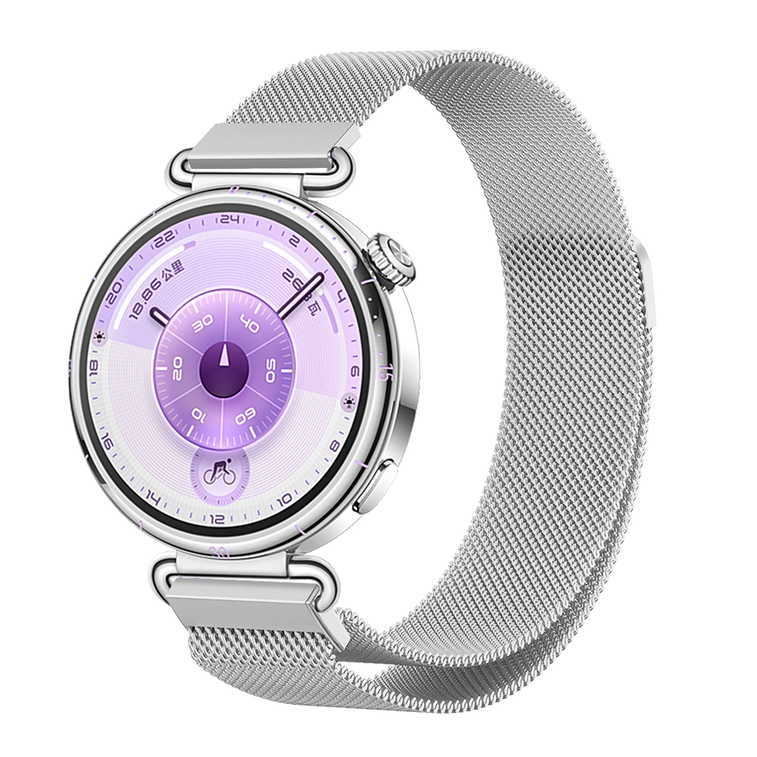 Milanese Loop Magnetic Strap - Fashion Wristband, 18mm