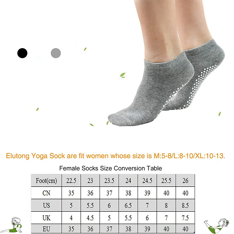 Women's Yoga Pilates Sports Grip Socks