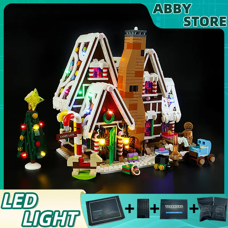 

Технические детали для конструктора LEGO 10267, имбирный хлеб, строительные блоки (только технические детали, без модели блоков)