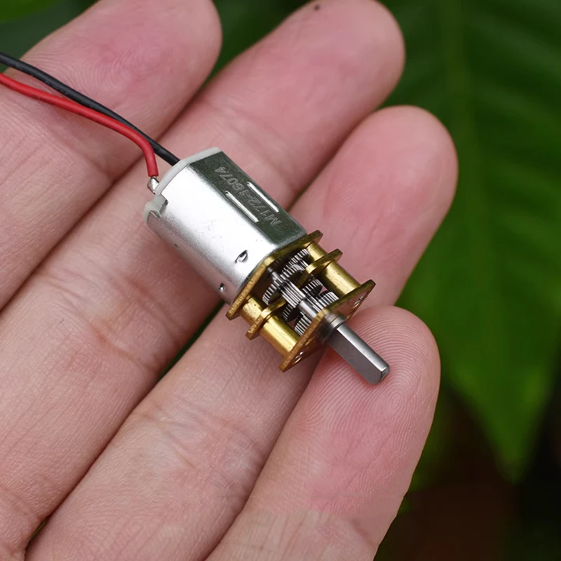 GA12-N20 미니 풀 메탈 기어 모터 DC 5V-6V 29RPM-35RPM 저속 D-샤프트 마이크로 N20 기어 박스 감속 모터 대형 토크