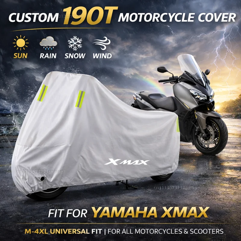 Premium Outdoor Scooter Cover - Waterproof Rain, Dust, and Sun Protector