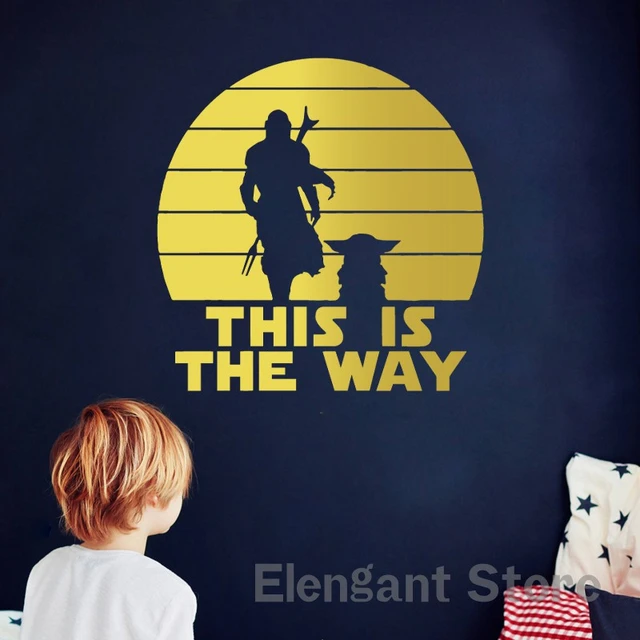 Sticker mural Star Wars