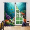 2pc, Drapes Pearl Shell Coral Protecting Privacy Birthday Party for Multipurpose Various Event Decoration 6