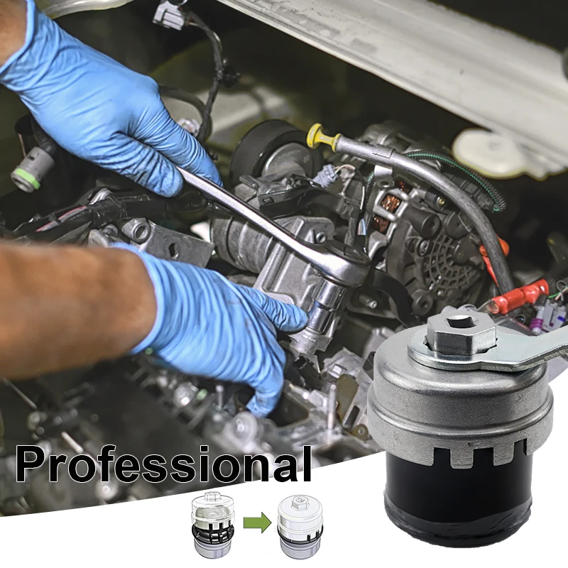Oil Filter Wrench Professional Oil Filter Wrench For Lexus ES300h GS GX IS LX NX RX For Toyota Rav4 Camry Avalon Sienna Tundra Land Cruiser 64.5mm