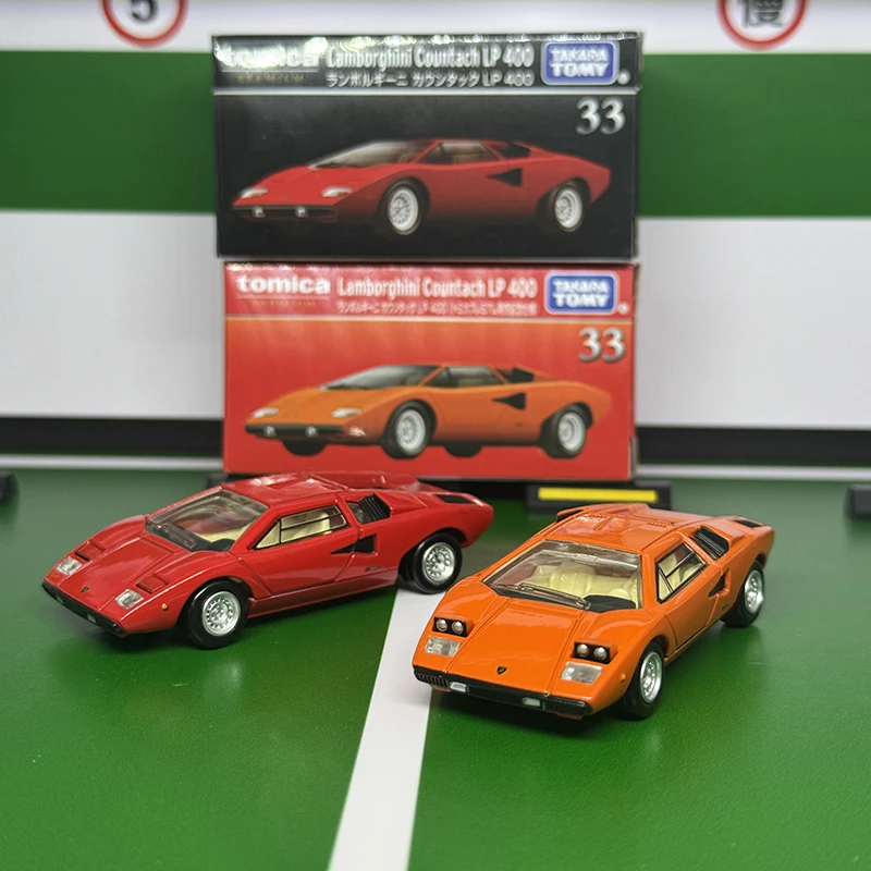 TAKARA TOMY Tomica NEW Premium TP33 Lamborghini Countach LP 400 Alloy Toys Motor Vehicle Diecast Metal Model Gift for Children 3
