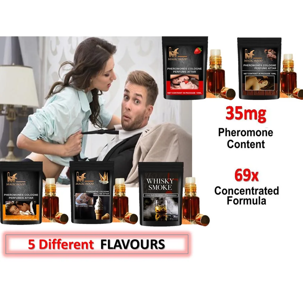 Manhood Profumo Uomo 10Ml Roll-On Attar Premium Feromone Colonia Profumo Donne Corpo Profumato Attrazione Sesso Attar Profumo Duraturo
