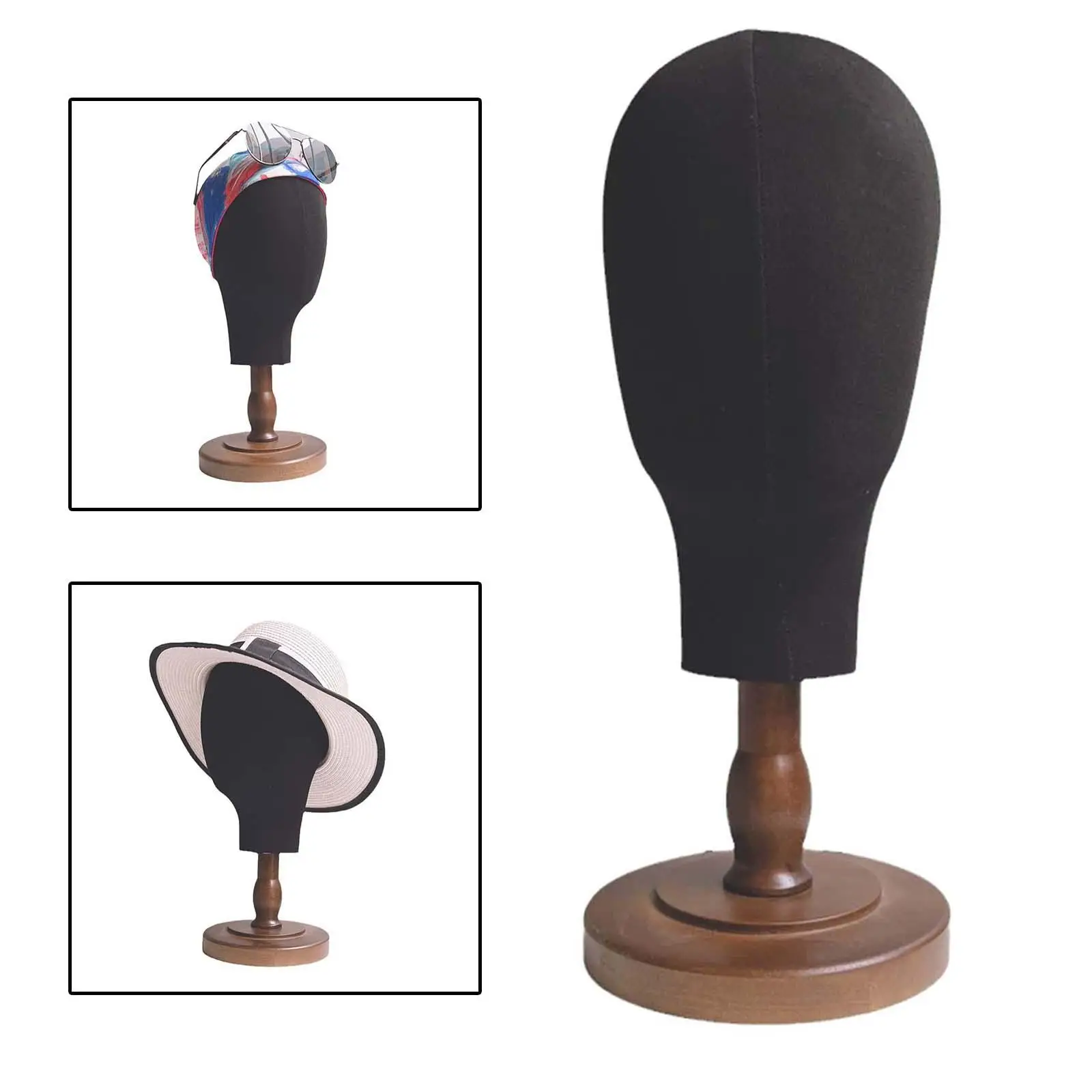 

Wigs Display Head Hat Display Stand,54cm,Portable Mannequin Head Model Manikin Head Model for Salon Glasses Headset Hairpieces