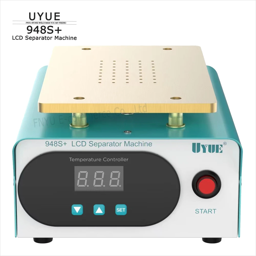 Machine de séparation d'écran 400W UYUE 948T avec pompe intégrée et kit de vide, plaque chauffante main image 1