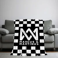 Singer M-Marcus And Martinus  Blanket Skin friendly comfort warm soft plush blanket suitable sofa living room office bedroom 2