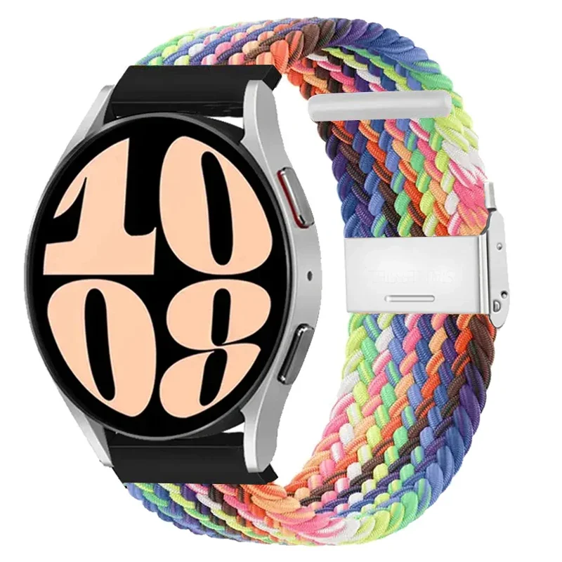 Nylon Braid Elastic Solo Loop Strap - 20mm/22mm