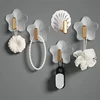 1/3/5pcs gold-plated star and shell punch-free hook, waterproof kitchen bathroom high load bearing, multi-functional door sticky 1