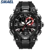 SMAEL 1921 Watch Night Light Alarm Clock Dual Display Electronic Watch Youth Student Waterproof Sports 6