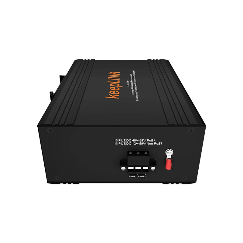 KeepLink 산업용 8포트 기가비트 비관리형 PoE 스위치 플러그 앤 플레이 IP40 알루미늄 하우징