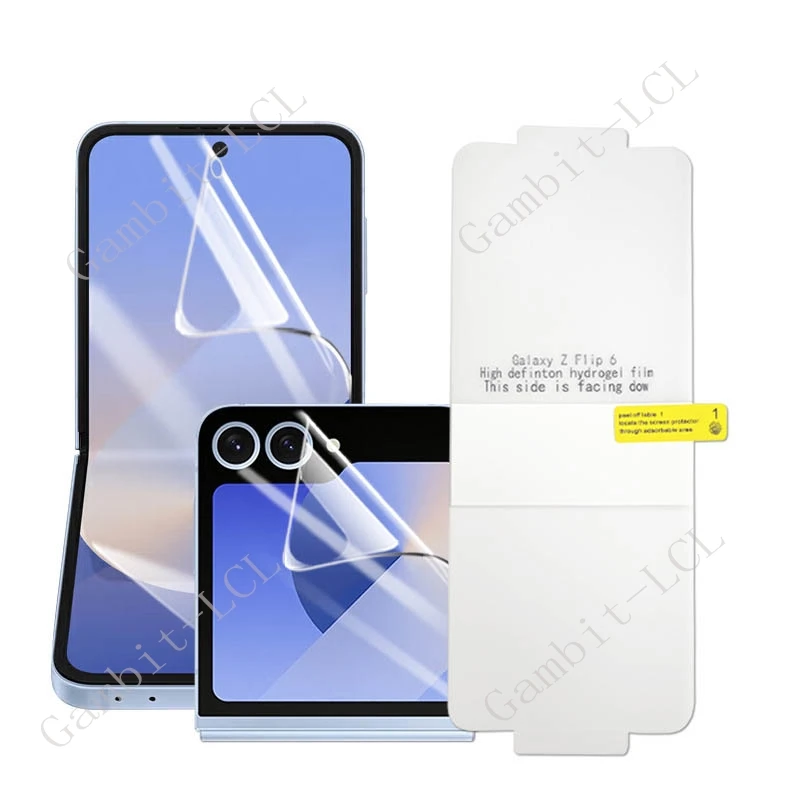 3-in-1 HD Hydraulic Soft Hydrogel Full Screen Protector Cover