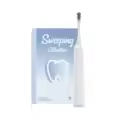 1 white toothbrush