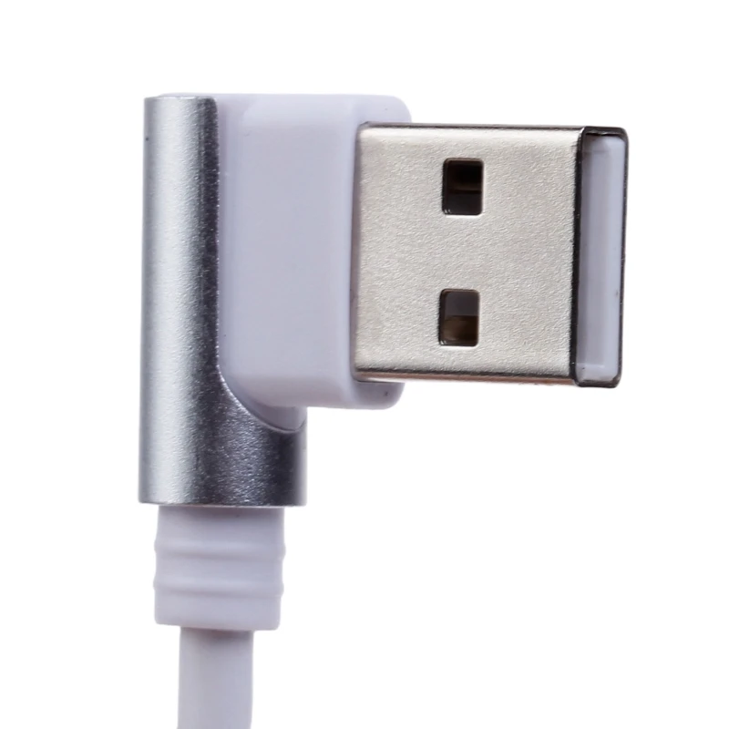 90도 휴대폰 USB 케이블 고속 충전용 마이크로 USB 케이블