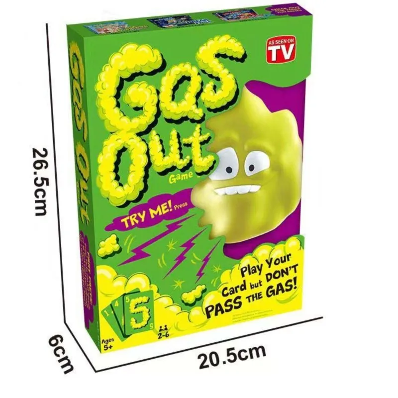 Gas out family Party game playing cards TOYS board games Trick friend toy parent-child interaction birthday gifts for kids 6