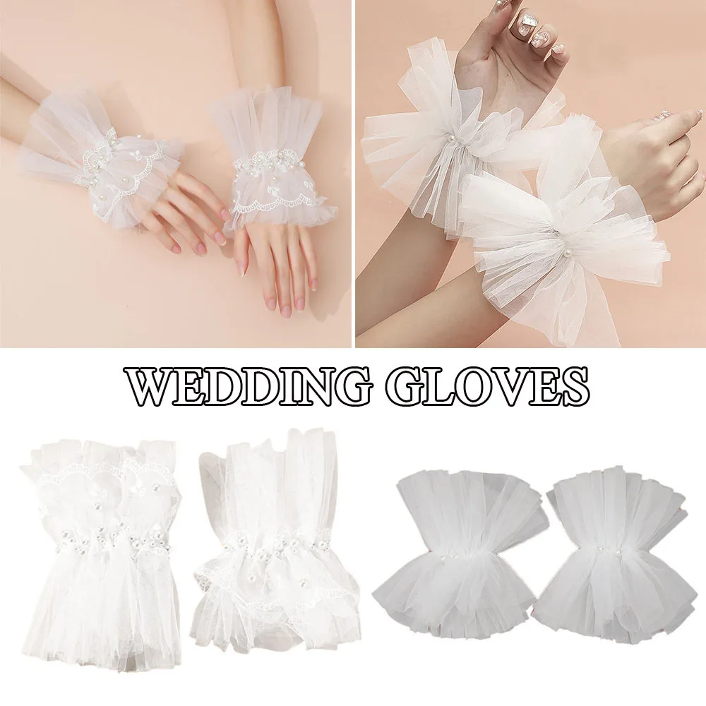 

Свадебный накладной рукав со шрамом, декоративные манжеты, перчатки, обложка на руку, Женский налокотник, манжета, тонкие секции, защита от солнца, кружевной вырез