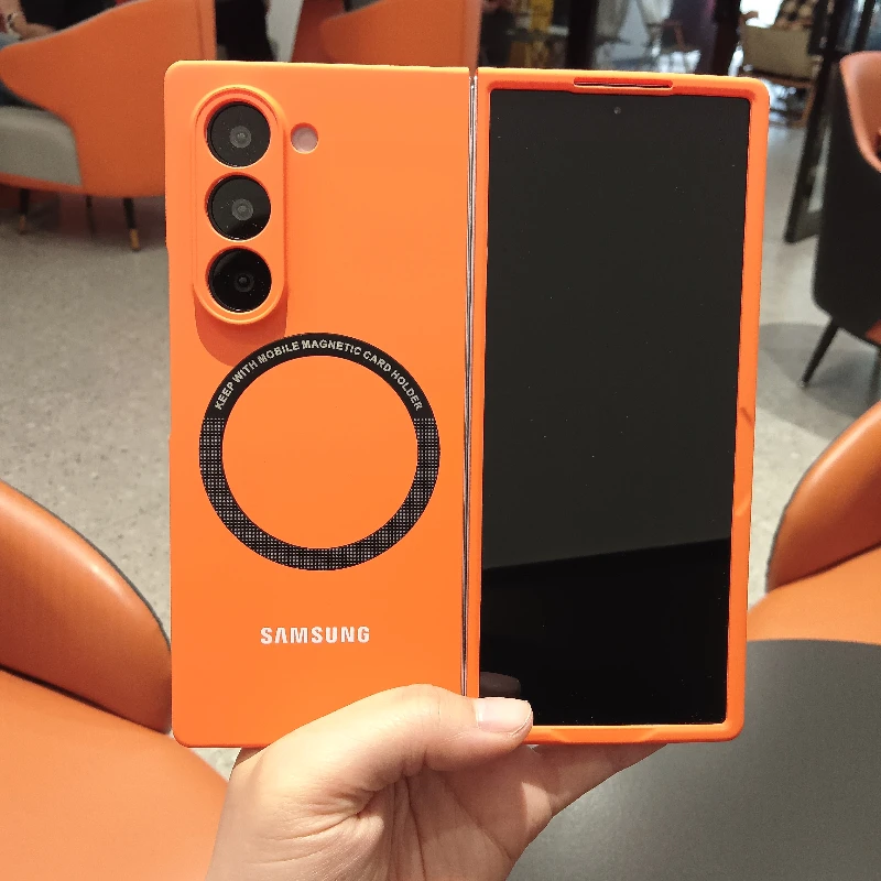 Ultra Thin Magnetic Wireless Charging Case with Skin Feel for Samsung Galaxy Z Fold
