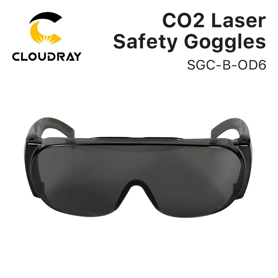 Cloudray 10600nm Laser Veiligheidsbril OD4 CE Veiligheidsbril Voor CO2