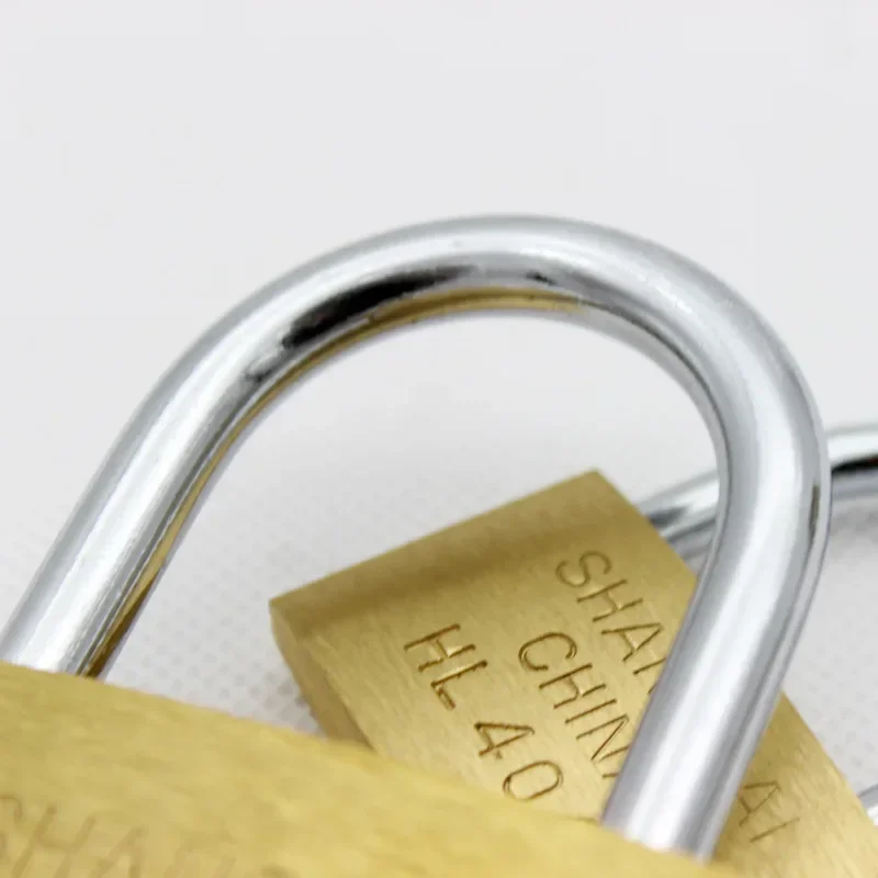 Mini Padlock Copper Padlock Small Locks for Luggage Case Locker Home Improvement Hardware 20mm 25mm 30mm 40mm 50mm Include 3Keys