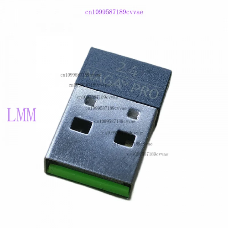 레이저 나가 v2 PRO 무선 게이밍 마우스용 어댑터 확장기가 있는 USB 수신기를 사용했습니다.