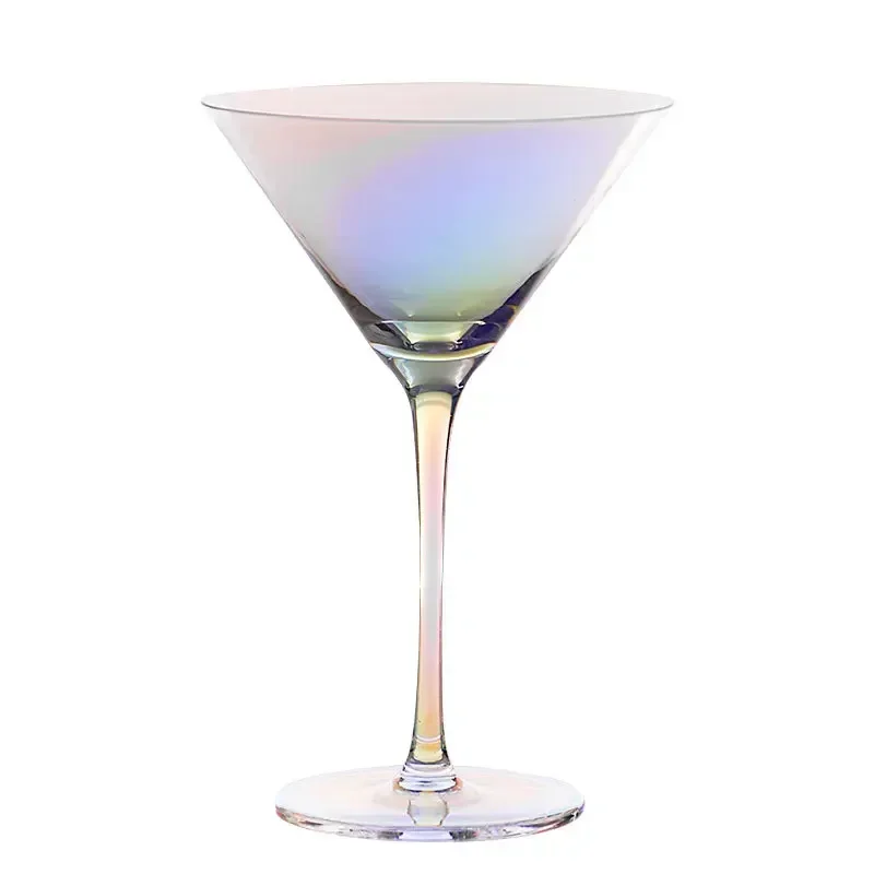 Colorful Crystal Glass Wine Red Glass Champagne Creative Cup Wine High Colorful Footed Cup