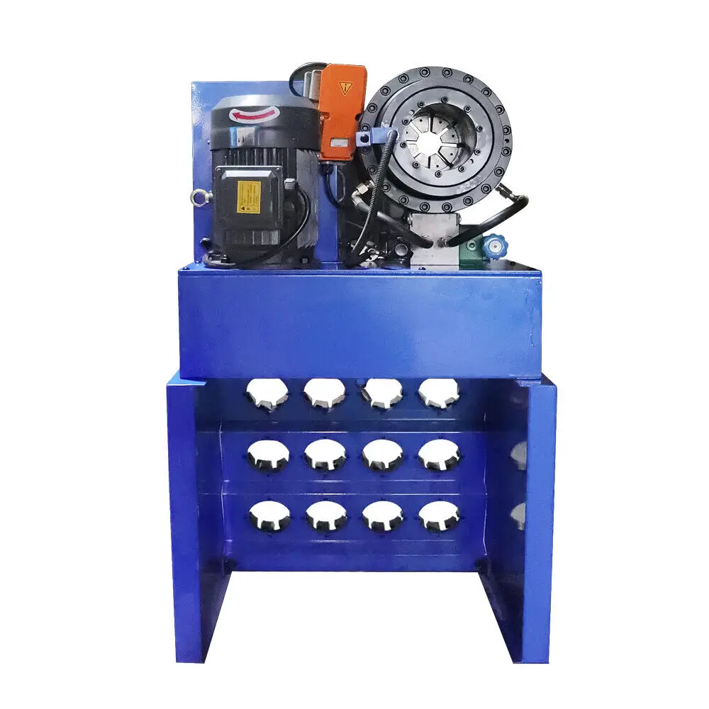 Hydraulic Hose Crimping Machine, Hose Pressing Machine for Rubber Hose, Quick Change, 6 Patent, 1, 4 ''-2'', Factory Sales 4