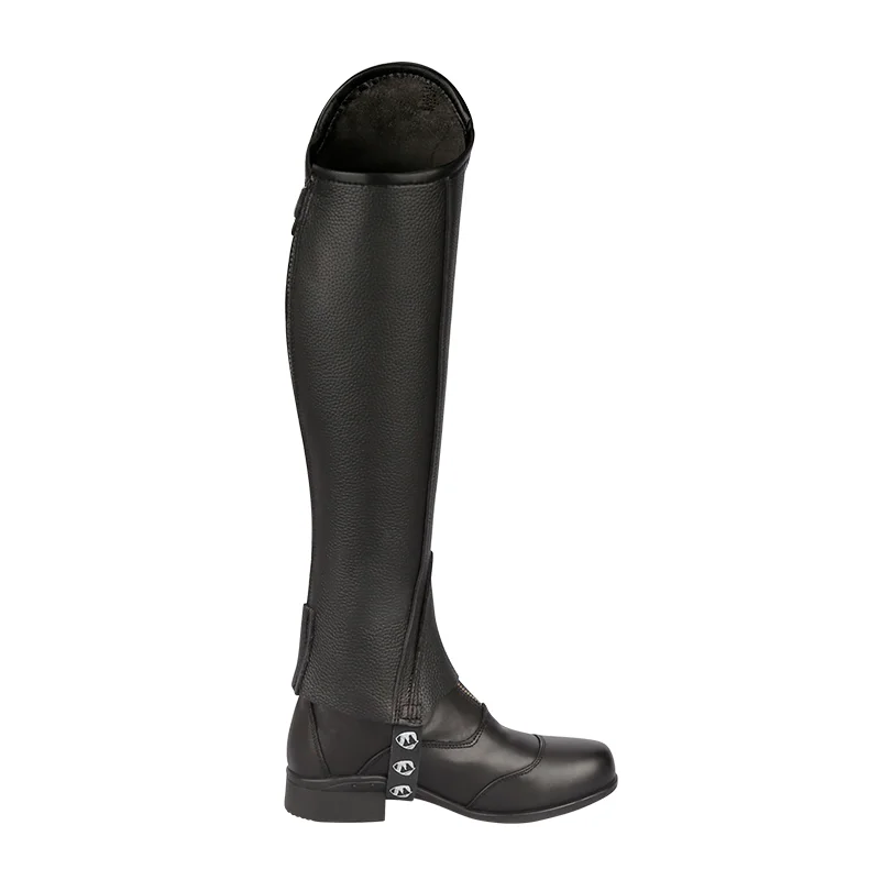 Cavassion Half chaps five stars cow hide leather chaps without boots