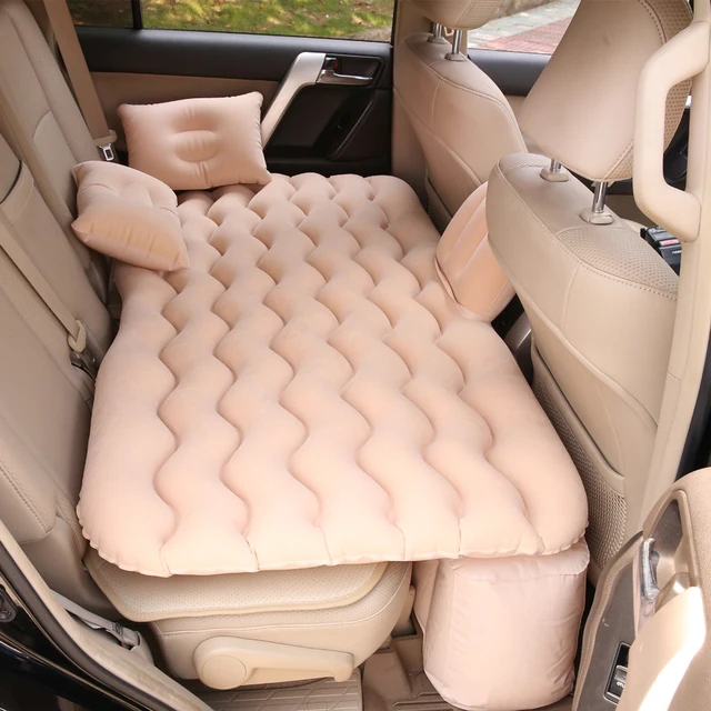 Car Air Inflatable Travel Mattress Bed Universal for Back Seat Multi functional Sofa Pillow Outdoor Camping Mat Cushion 1