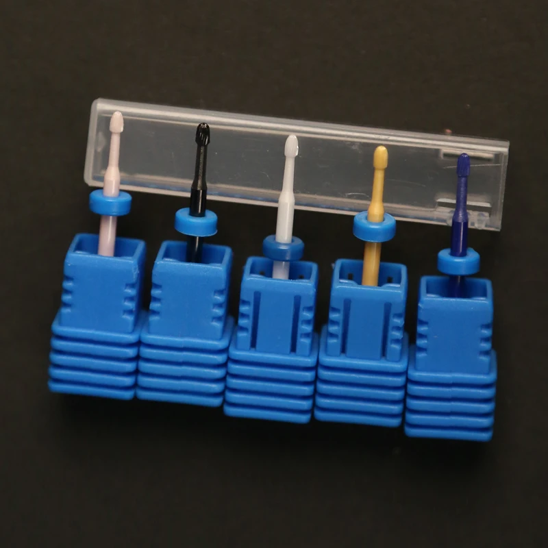 

20PCS 31Types Ceramic Nail Drill Bits Manicure Machine Accessories Rotary Electric Nail File Manicure Cutter Milling Tool