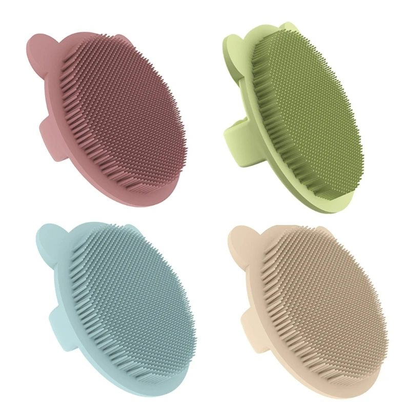 

Gentle Silicone Bath Brush Silicone Massage Brush for Cleansing & Relaxation Promotes Healthy Skin & Soothes Discomfort