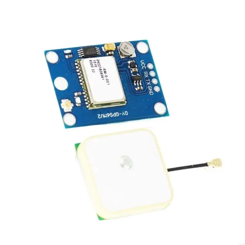 큰 안테나 25x25mm로 6m에 대한 GY-GPS6MV2 신호 모듈 및 실외 사진 3xue를 나타내는 LED