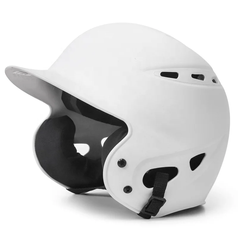 Support white baseball and softball helmet strike helmet
