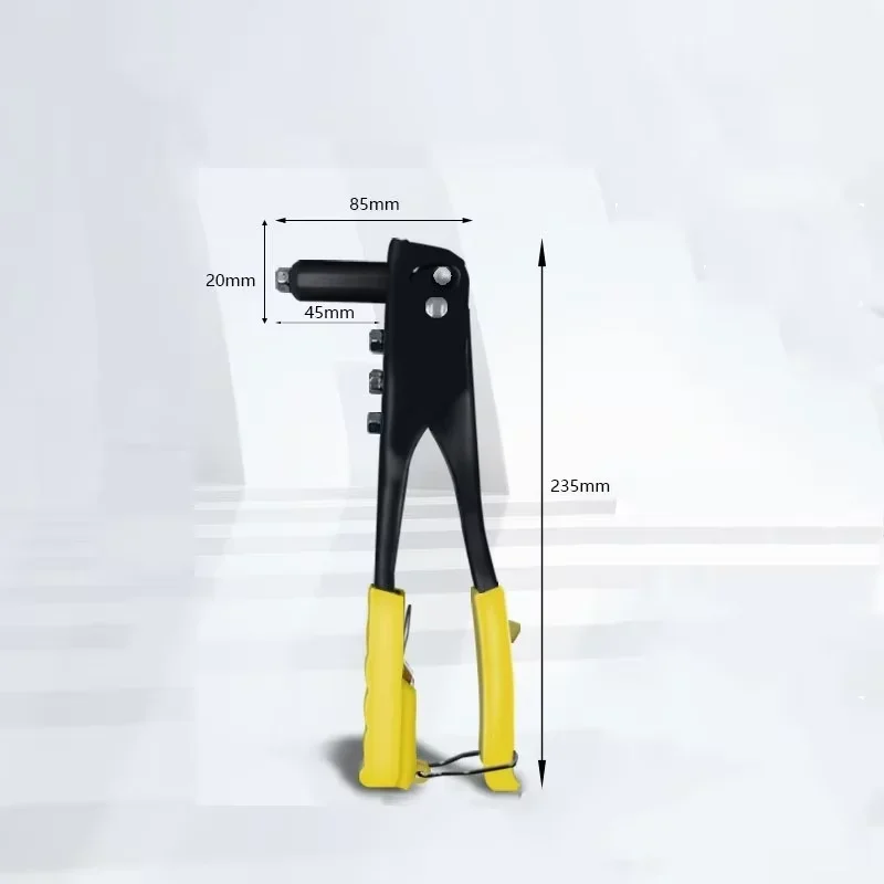 Manual Rivet Gun Tool Anti-rust Metal Professional Rivet Gun Removable Corrosion Preventive DIY for Metal Automotive rivet gun