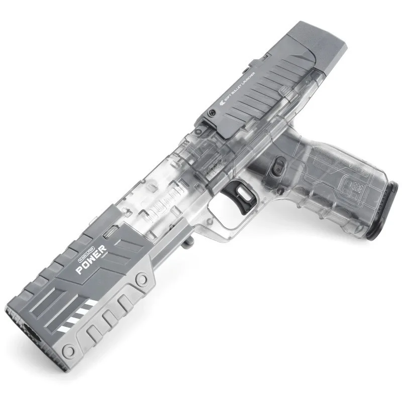 FUN PLUS LH LP55 soft bullet toy gun boy plastic soft bullet gun toy small pistol toy for children 3