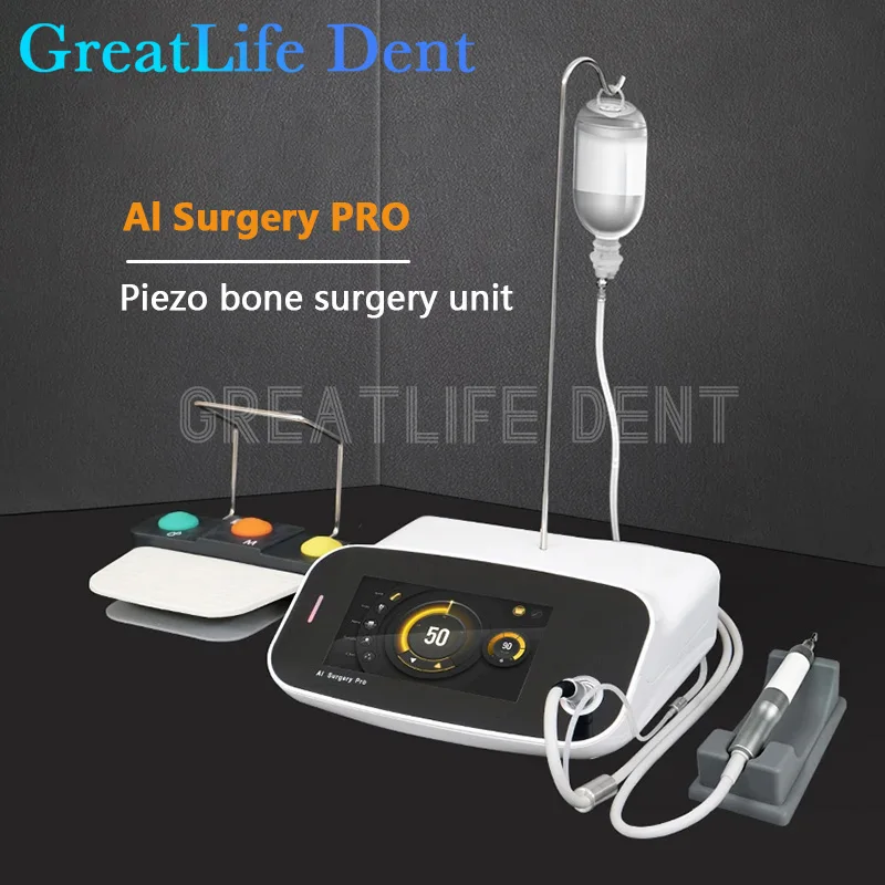 

GreatLife Dent Dental Piezo Surgery Bone Cutter Equipment Ultrasonic Bone Piezosurgery Machine Al Surgery Pro Surgical Motor