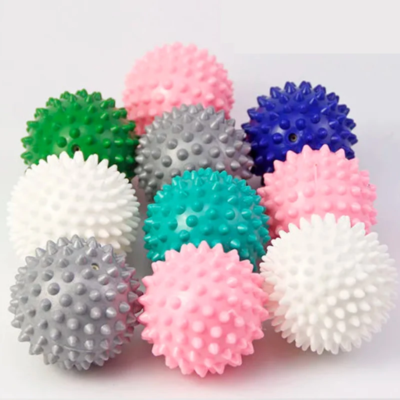 

Massage Ball Spiky for Deep Tissue Back Massage Foot Massager Plantar Fasciitis All Over Body Deep Tissue Muscle Therapy
