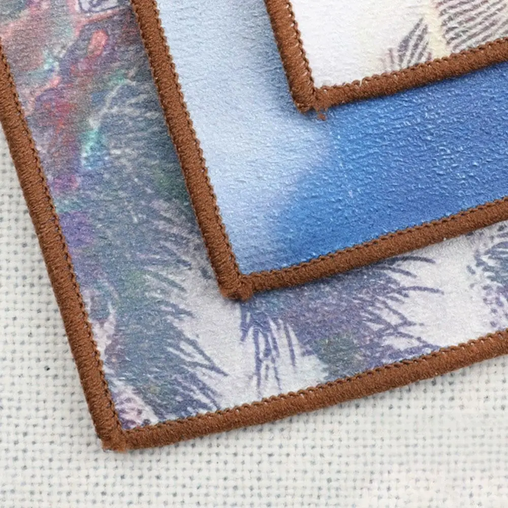Description Picture 3 of item1PC Chinese Painted Thick Tea Towel Super Absorbent High-end Tea Set Accessories Table Mats Household Professional RagTea Napkin