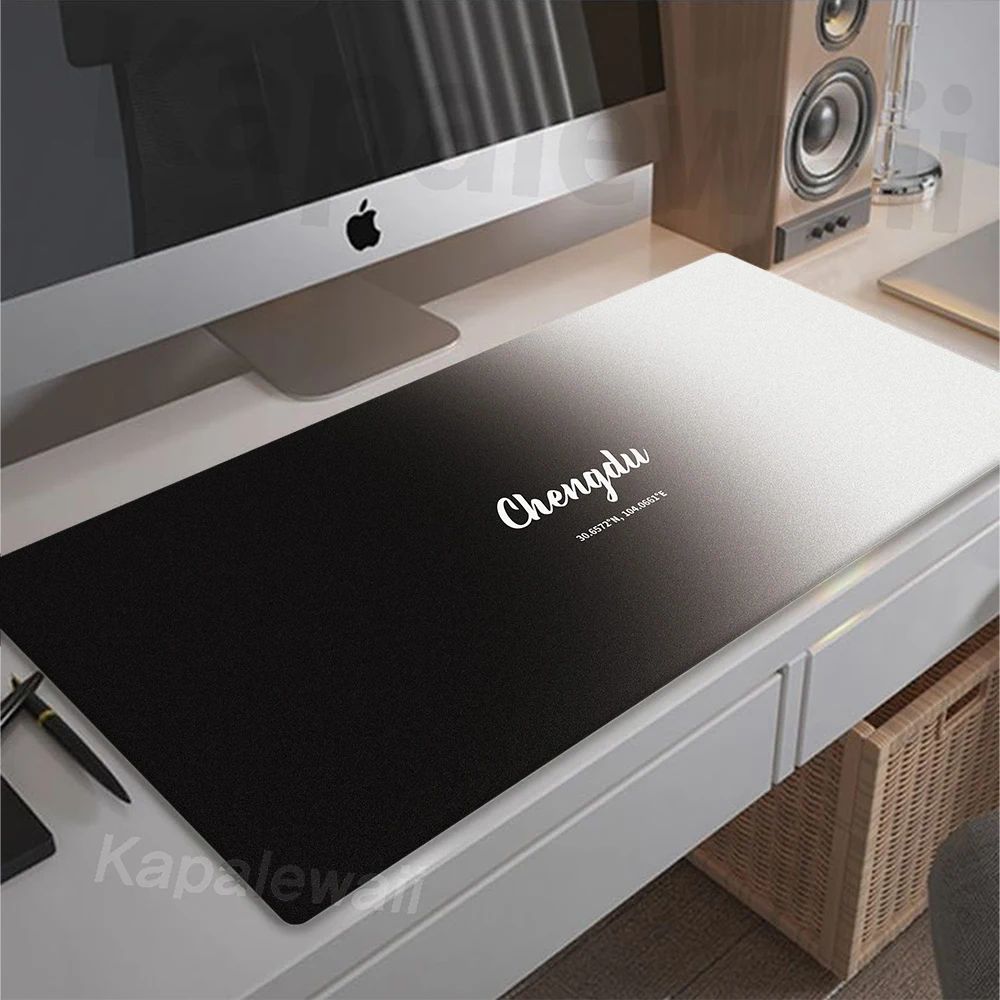 

Large Gradual Changing Mousepad Pc Accessories Keyboard Pads Gaming Speed Mouse Pad Art Desk Mat Rubber Locked Edge Mouse Mat