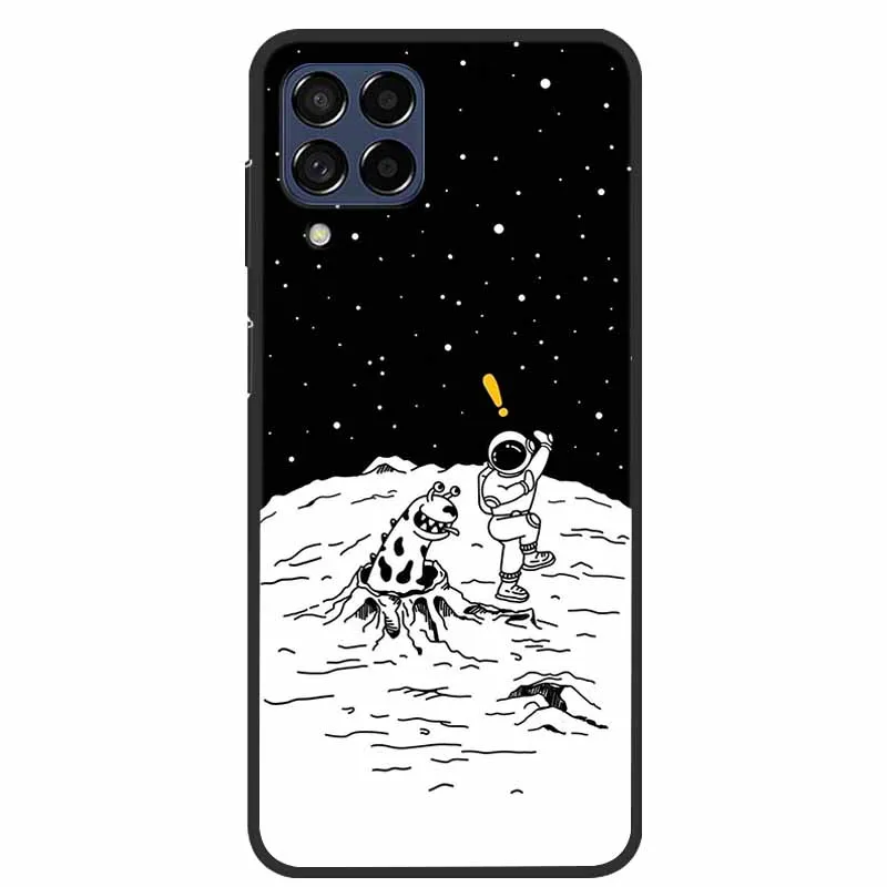 Astronaut Soft Silicone Protective Case – Stylish Cover